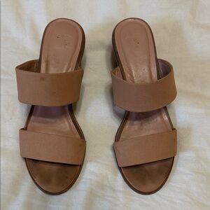 Elegant Dusty Pink Women's Slide Sandals